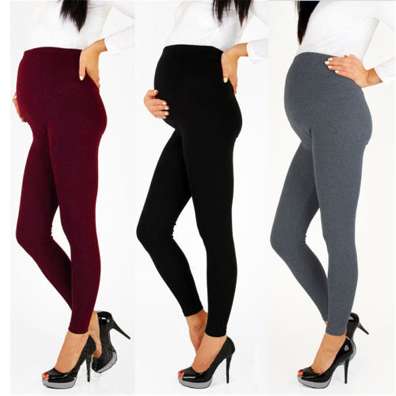 Maternity Warm Trousers For Pregnant Women Pregnant Pants Pregnancy Clothes Spring Summer 2018 Maternity  High Waist Trousers