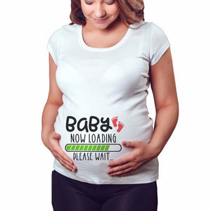 It's A Girl Maternity Plus Size Tees Tops Summer Pregnant Maternity T-Shirt Short Sleeve Casual Pregnancy Clothes Funny Clothing